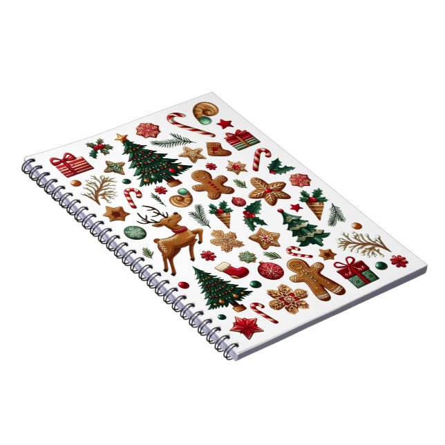 Fun Christmas Spiral Carnet photo (Côté Droit)