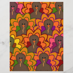 Fun Colorful Thanksgiving