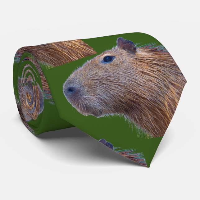 Fun Cravate Capybara (Roulé)