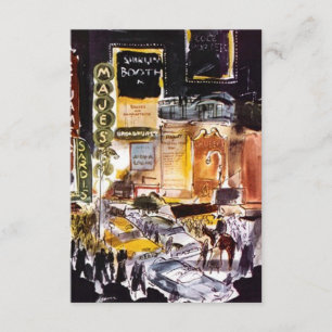 ~Fun de carte du secteur RSVP de théâtre de NYC à