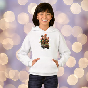 Fun de neige de Noël Sweat - shirt à capuche de fi