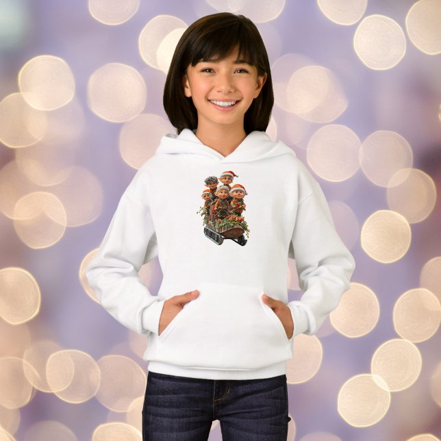 Fun de neige de Noël Sweat - shirt à capuche de fi (Créateur téléchargé)