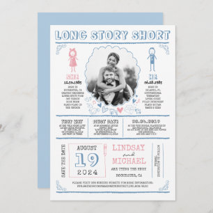 Fun Décontracté and Cute Save the Date Photo