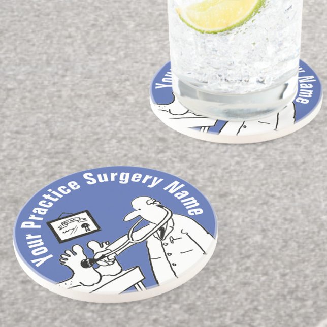 Fun Doctor avec Dessous de verre Stethoscope (Créateur téléchargé)