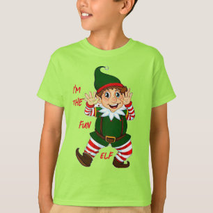 Fun Elf Basic - T-Shirt de vacances Unisex pour en