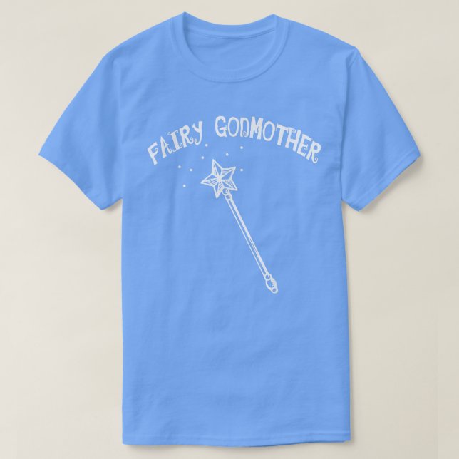 Fun Fairy Godmère Imaginaire Imprimer T-shirt (Design devant)