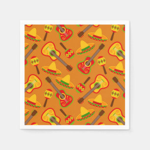 Fun Fiesta motif serviettes en papier