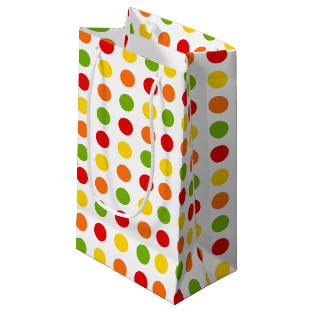 Fun Fiesta poka motif sac cadeau (Devant Angle)