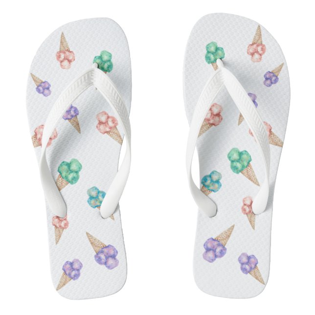 Fun Glace fête d'été pour les tongs (Semelle)