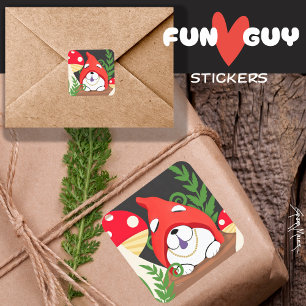 FUN GUY les stickers gnome de la vache