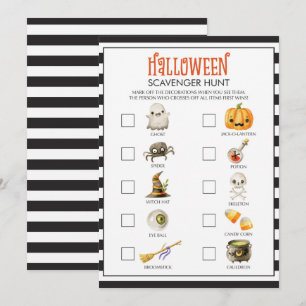 Fun Halloween Chasse au trésor à thème pour enfant