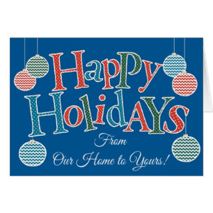 Fun Happy Holidays, Notre maison à vos