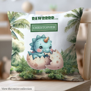 Fun Hatching Bientôt bébé Dinosaur bébé Coussin ca
