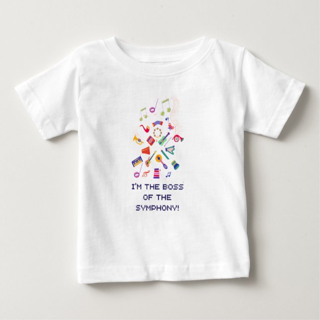 Fun Musical Instruments Kids T-Shirt (Devant)