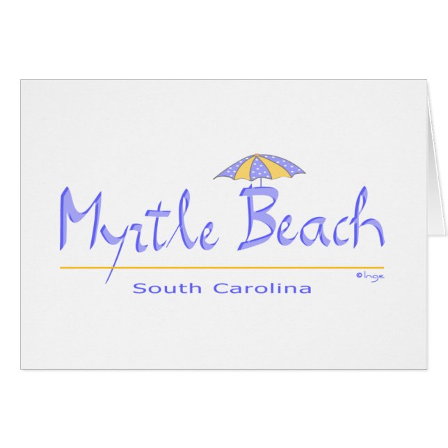 Fun Myrtle Beach, SC (Devant horizontal)