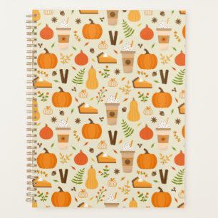 Fun Orange Fall Motif