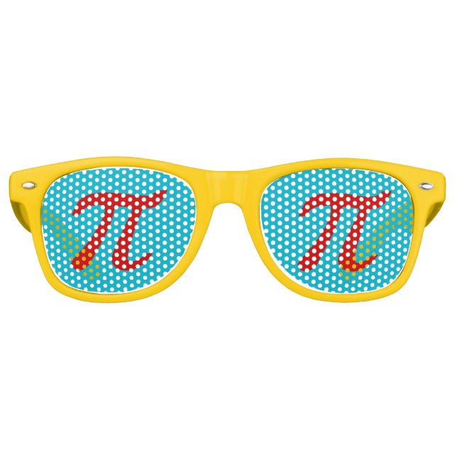 Fun Pi Nerdy Geeky Party Cool Shades Lunettes de s (Devant)