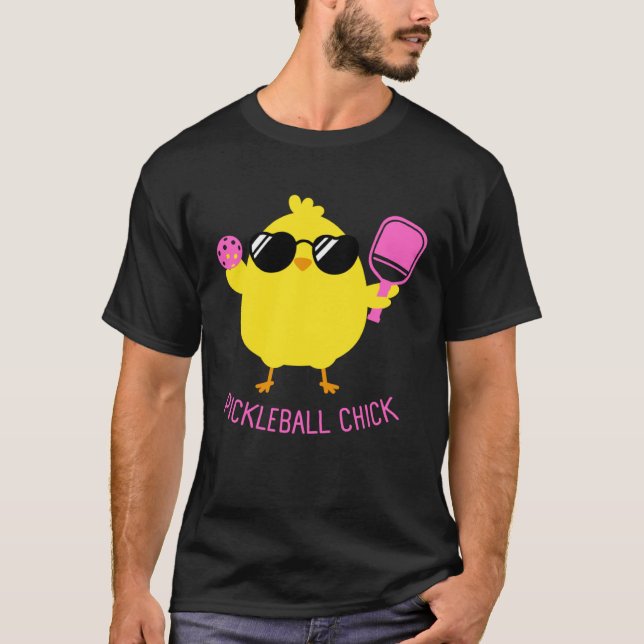 Fun Pickleball Shirts, PICKLEBALL POULET Pullover  (Devant)