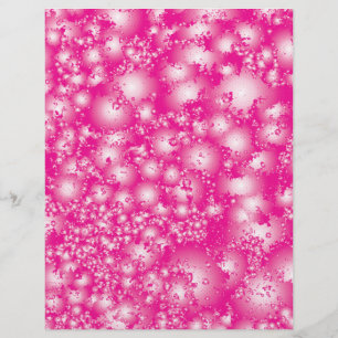 Fun PINK Abstrait Encre Super motif