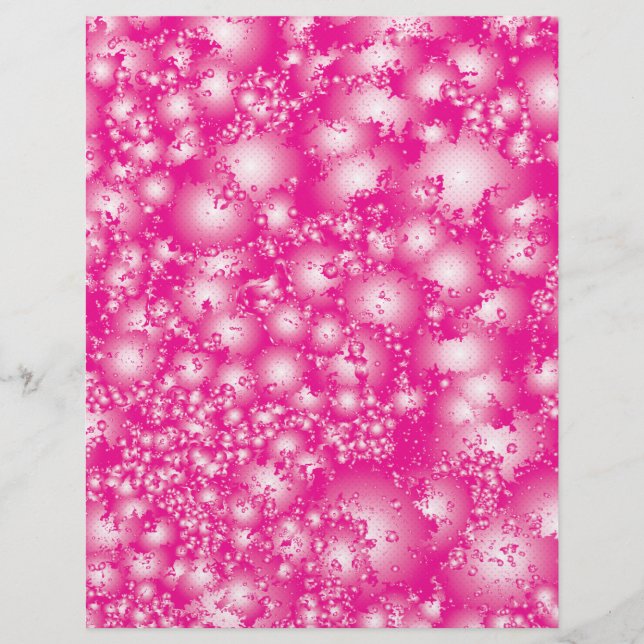 Fun PINK Abstrait Encre Super motif (Devant)