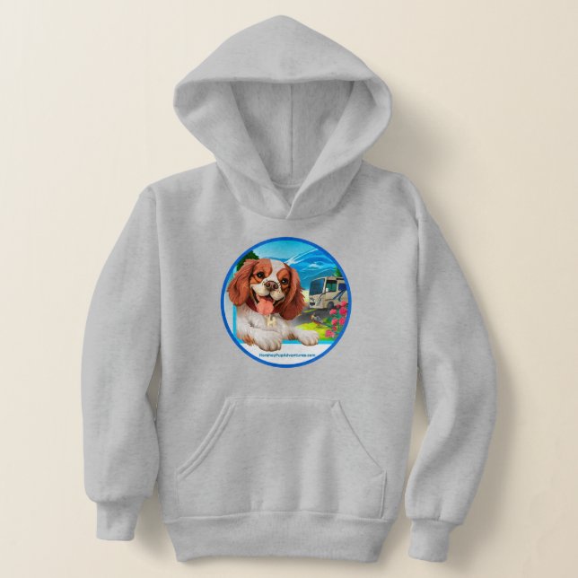 Fun Puppy Kids Premium Sweatshirt (Poser)