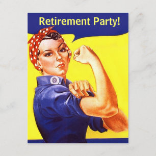 Fun Rosie Les Invitations Du Parti De La Retraite
