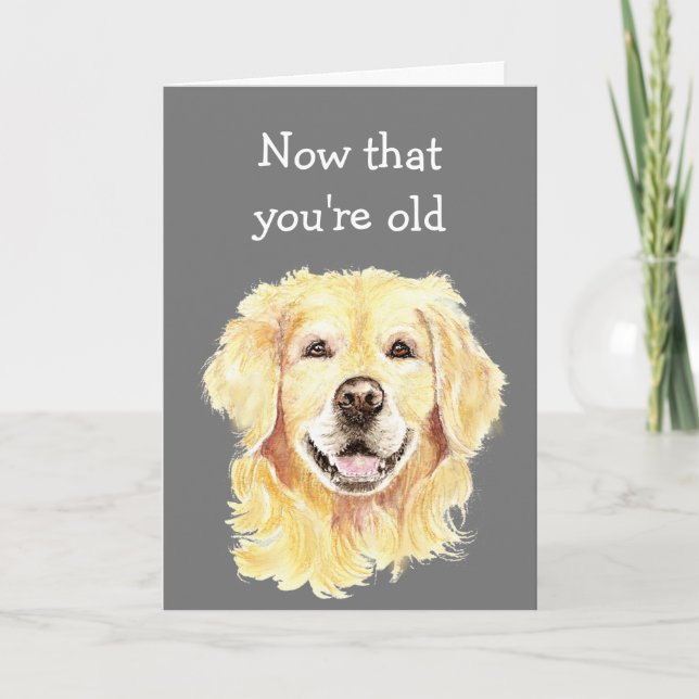 Fun Scrolling pour la carte de l'année de naissanc (Devant)