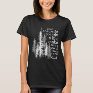 Fun T-shirt de camping de randonnée en plein air e
