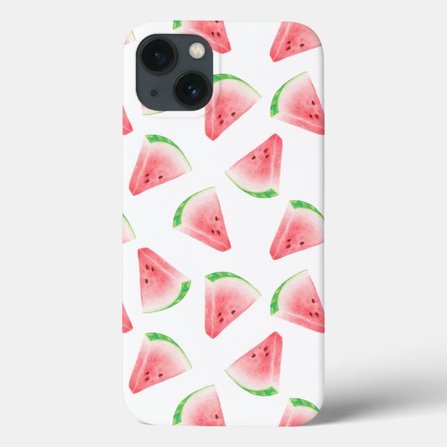 Fun Watercolor Watermelon PatteiPhone / coque ipad (Verso)