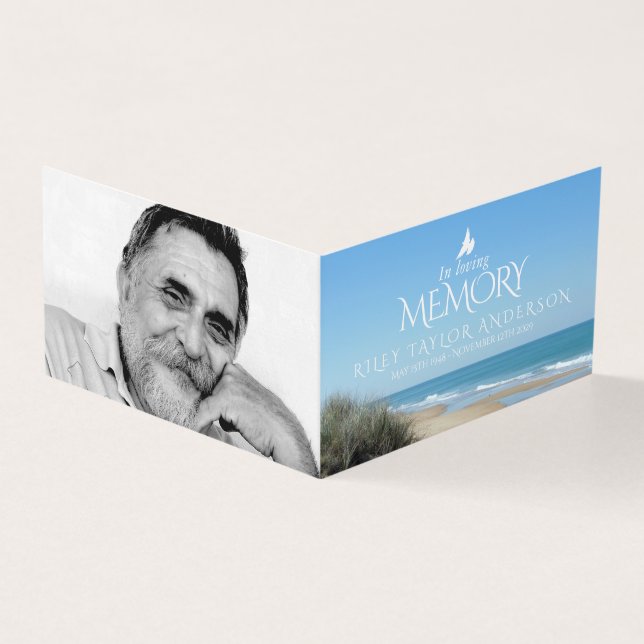 Funérailles dans la mémoire amoureuse carte poème  (Outside)