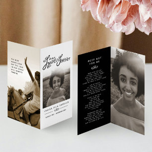 Funérailles dans nos coeurs pour toujours carte ph