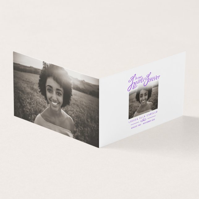 Funérailles dans nos coeurs pour toujours carte po (Outside)