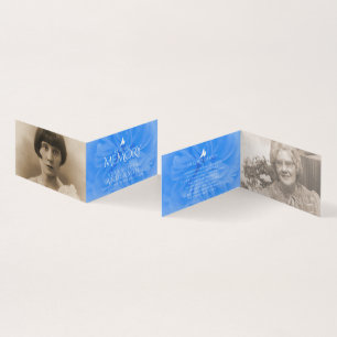 Funérailles en mémoire d'amour Cartes de prières r