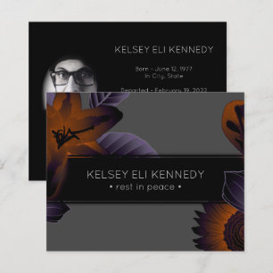 funérailles florales vintages