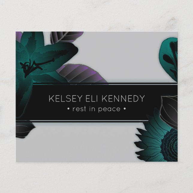 funérailles florales vintages (Devant)