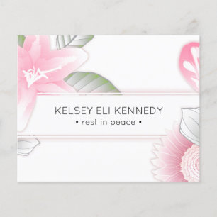 funérailles florales vintages