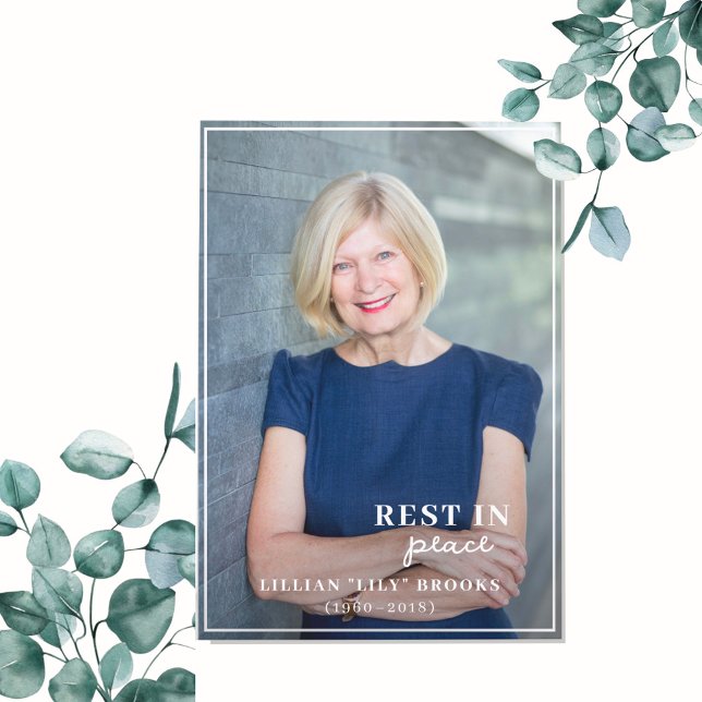 Funérailles photo personnalisée complète | Mémoria (Créateur téléchargé)