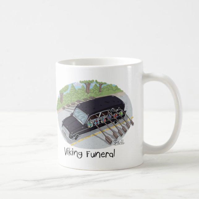 Funéraire Viking Mug (Droite)