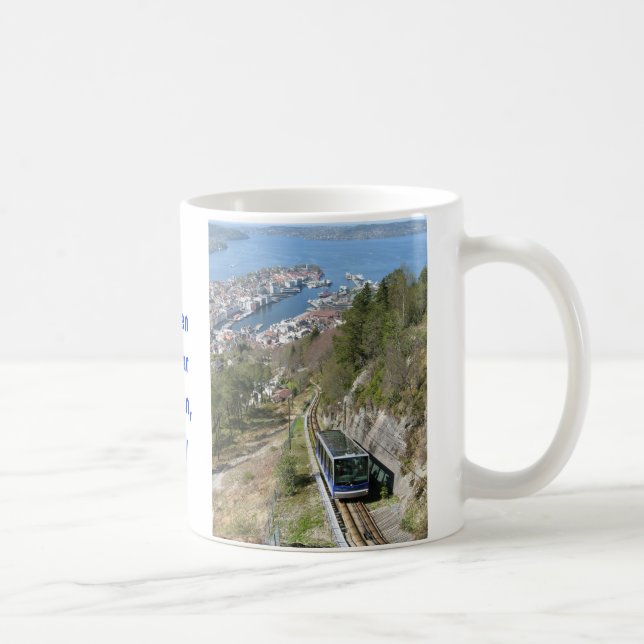 Funiculaire dans la tasse de Bergen (Droite)
