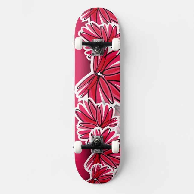 Funky 4 Skateboard (Recto)