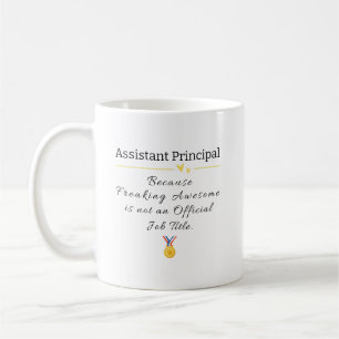Funky Assistant Principal Titre du poste Café Mug