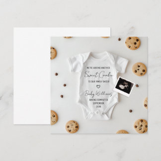 Funky Cookie Pregnancy Faire-part