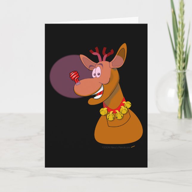 Funky De l'environnement CFL Carte de Noël (Devant)
