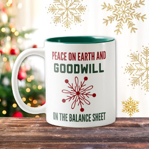 Funky Finance Mug Business Office Coworker