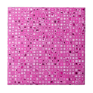 Funky "Joli En Rose" Mosaïque Carreaux Motif
