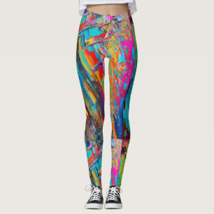 Funky Kaleidoscope leggings colorés