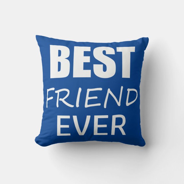 Funky Meilleur Ami Jamais Coussin Jeu Oreiller (Recto)