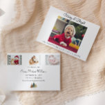 Funky New Parents Noël Faire-part de naissance<br><div class="desc">Tous les nouveaux parents seront en mesure de se rapporter à cette jolie et drôle nouvelle carte de Noël pour bébé. Personnalisez avec 1 photo sur le devant et 3 photos sur le dos avec toutes les informations sur votre état de naissance. Visitez ma collection de cartes de Noël pour...</div>