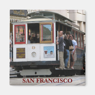 Funky San Francisco Magnet !