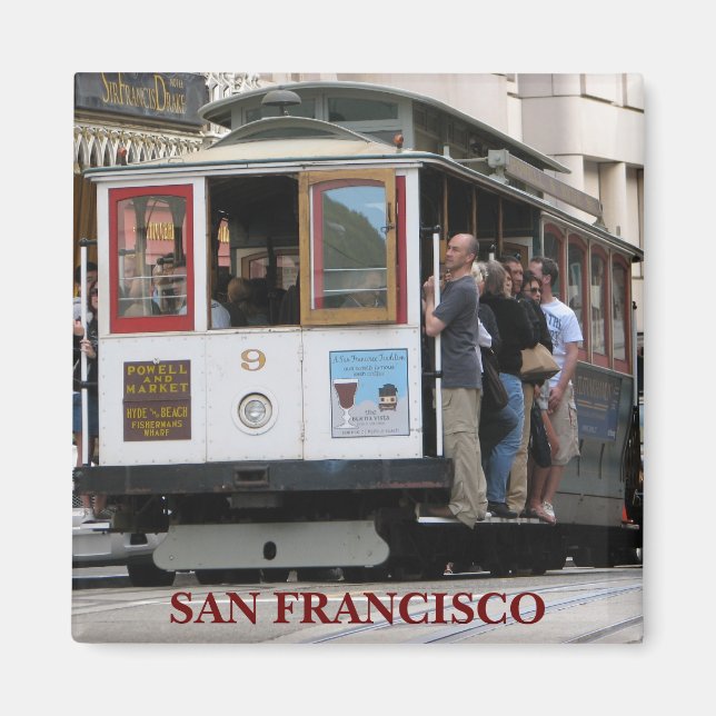 Funky San Francisco Magnet ! (Devant)